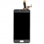 LCD екран и Digitizer Пълното събрание за Meizu M5 / Meilan 5 (черен)