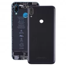 Couverture arrière avec caméra Touches Objectif et latérales pour Asus Zenfone Max Pro (M1) / ZB601KL (Noir)