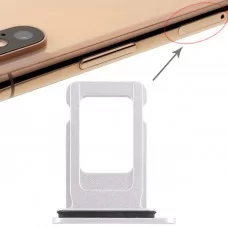 Plateau de carte SIM pour iPhone XR (carte SIM SIM) (Blanc)