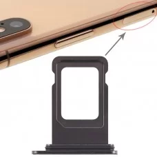 Double SIM-kortin lokero iPhone XS Maxille (Double SIM-kortti) (musta)