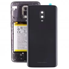 Оригінальна батарея задня кришка з об'єктиву камери для OnePlus 6т (Jet Black)
