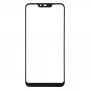 Передній екран Outer скло об'єктива для Asus Zenfone Max (M2) ZB633KL / ZB632KL X01AD (чорний)