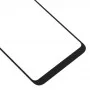 Передній екран Outer скло об'єктива для Asus Zenfone Max (M2) ZB633KL / ZB632KL X01AD (чорний)