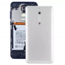 Batterie couverture arrière avec caméra Touches Objectif et latérales pour Nokia 5 (Blanc)