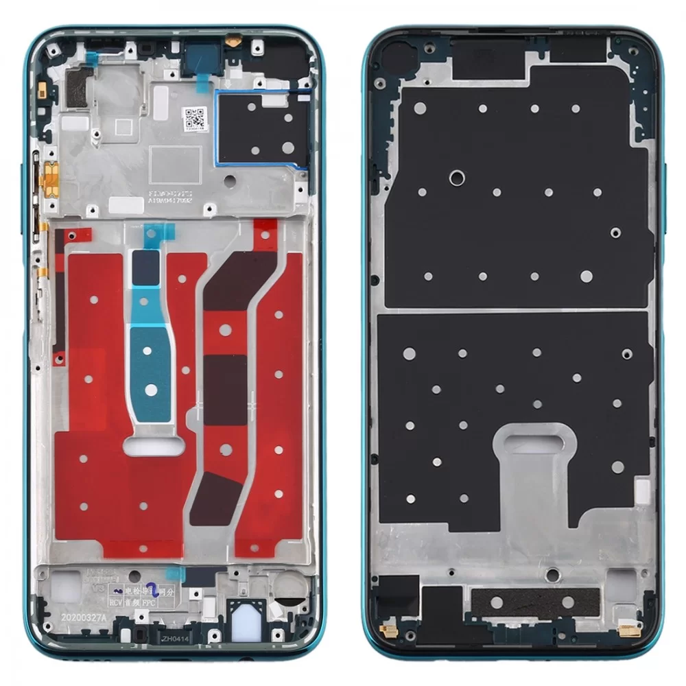 Oryginalny ramy środkowej Bezel Plate dla Huawei P40 Lite (zielony)