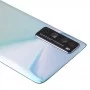 Original Battery Back Täck med linsskyddet för Huawei Nova 7 Pro 5G (Silver)