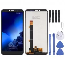 Schermo LCD e Digitizer Assemblea completa per Alcatel 1V 2019/5001 (nero)