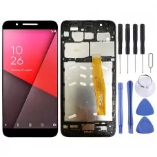 LCD-Display und Digitizer Vollversammlung für Vodafone Smart-N9 / VFD720 (Schwarz)